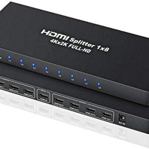 DISTRIBUIDOR SPLITTER HDMI 1X8 1.4 3D DT-183D